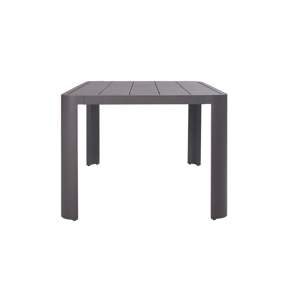 Sedona Outdoor 74In Dining Table, Bronze Aluminum