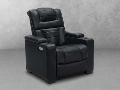Galaxy Theatre Power Recliner - Black