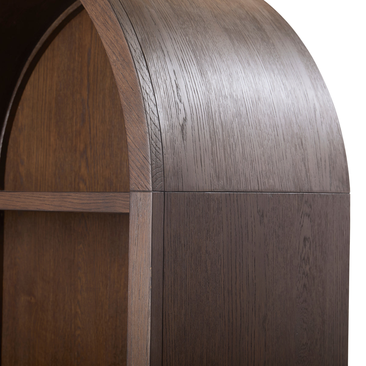 Sawyer Curved Open Bookcase