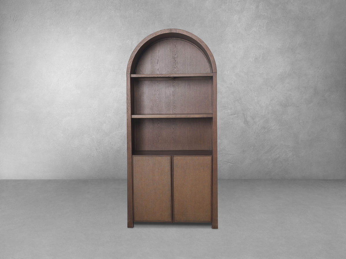 Sawyer Curved Open Bookcase