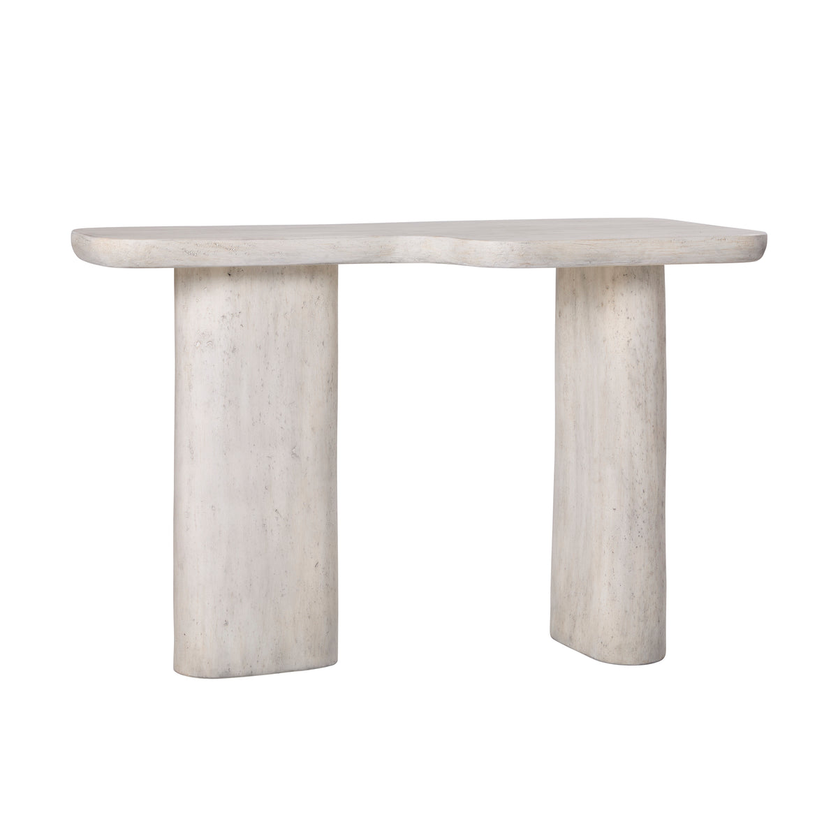 Vienna Faux Travertine Sofa Table