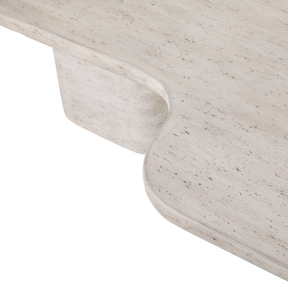 Vienna Faux Travertine Coffee Table