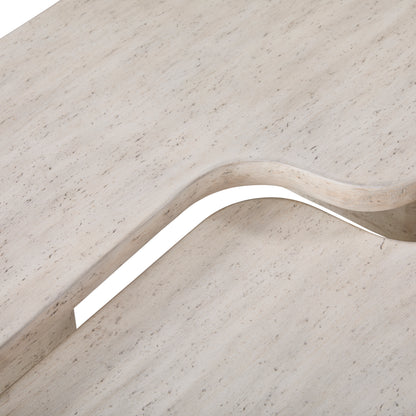 Vienna Faux Travertine Coffee Table