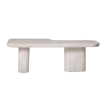 Vienna Faux Travertine Coffee Table