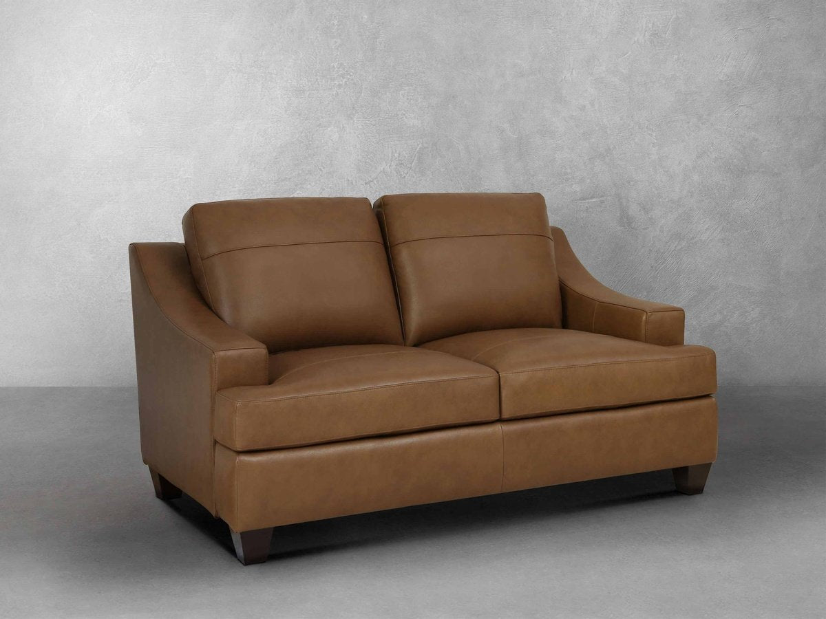 Merona Leather Loveseat - Camel