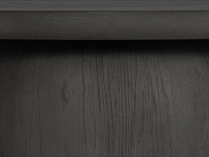 Pauline 46"W Oak Coffee Table - Black