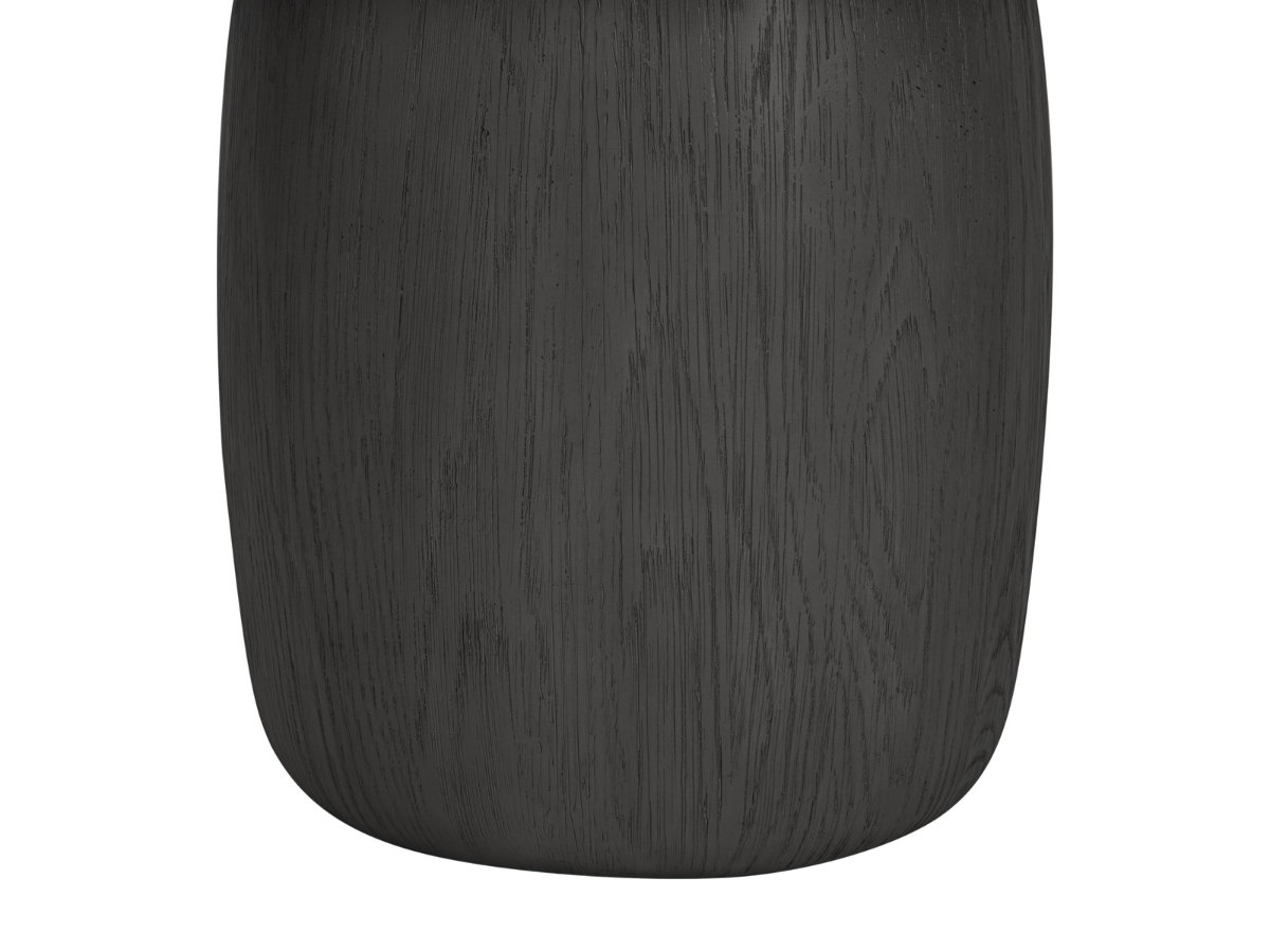 Pauline Oak End Table - Black