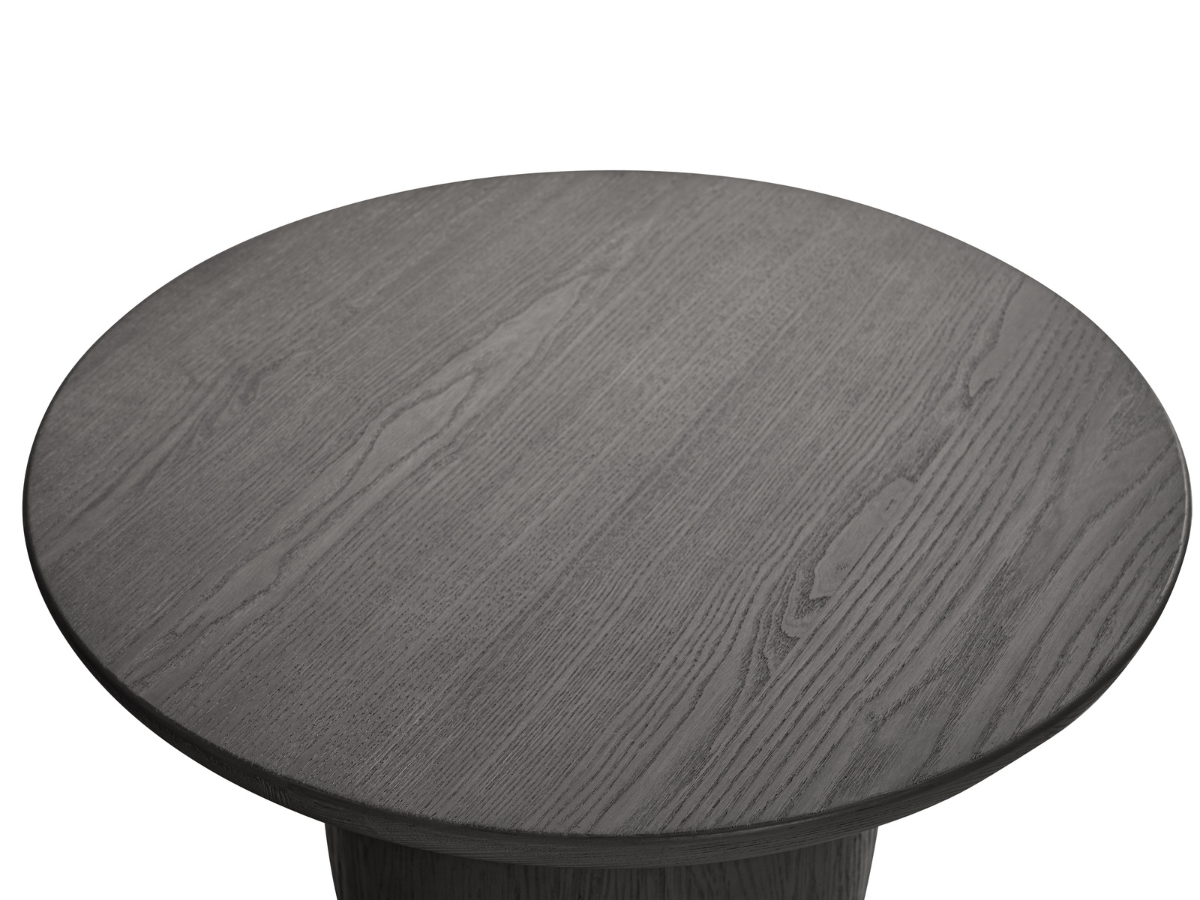 Pauline Oak End Table - Black