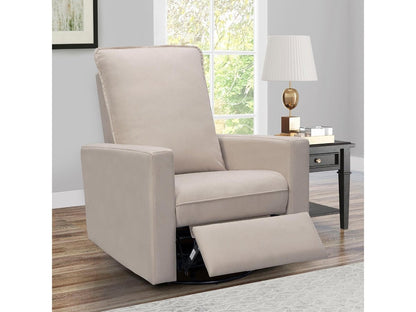 Reagan Power Swivel Glider Recliner, Beige Default Title
