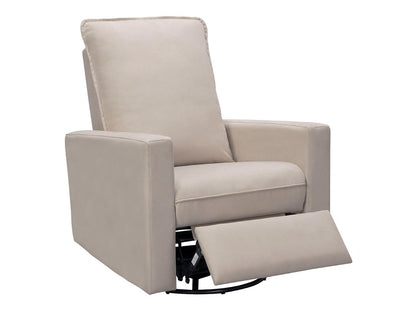 Reagan Power Swivel Glider Recliner, Beige Default Title