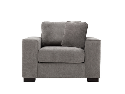 Tamora Fabric Chair - Charcoal