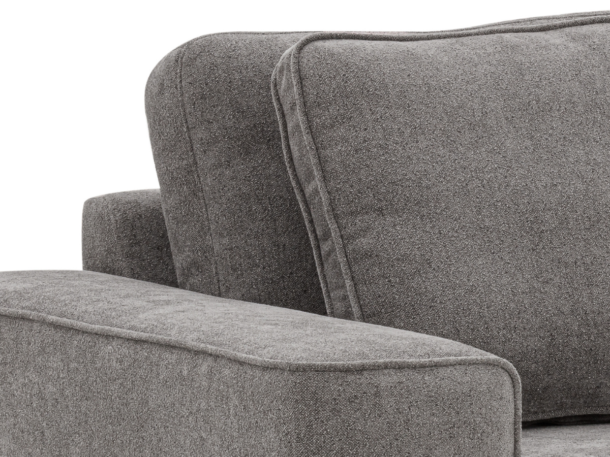 Tamora Fabric Loveseat - Charcoal