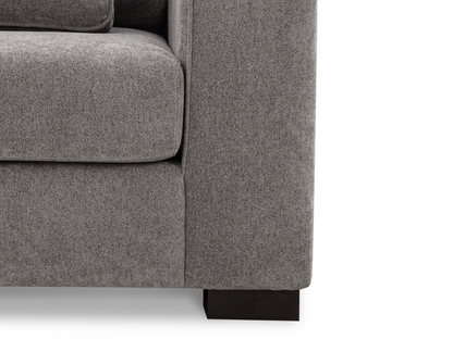 Tamora Fabric Loveseat - Charcoal