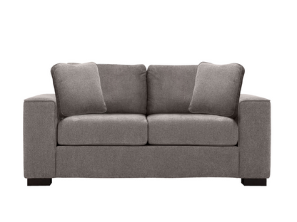 Tamora Fabric Loveseat - Charcoal