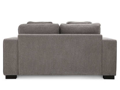 Tamora Fabric Loveseat - Charcoal