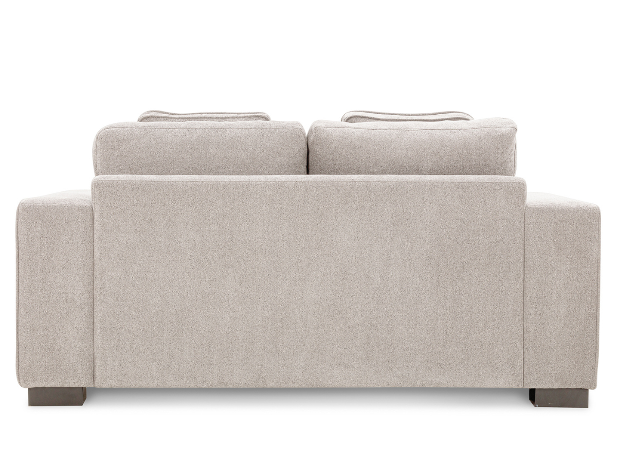 Tamora Fabric Loveseat - Light Gray