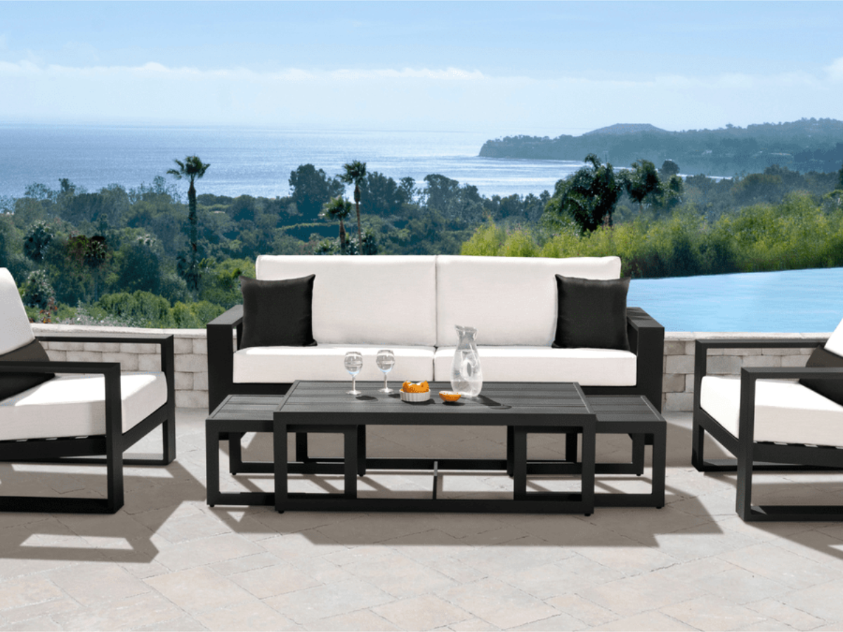 Torren 6-pc Seating Set - White