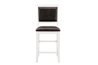 Walker Wood Counter Stool (Set of 4), White
