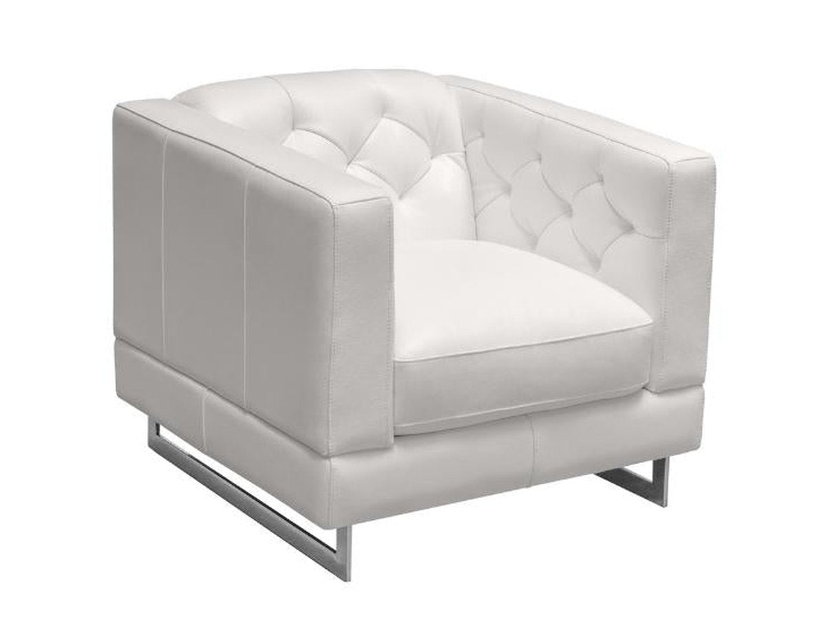 Margaret Leather Chair - Black
