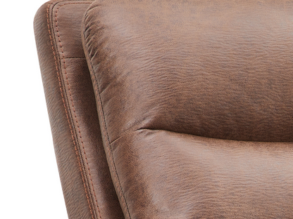 Bentley Fabric Manual Recliner - Brown