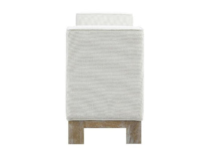 Eleanor Bench - Ivory - Queen