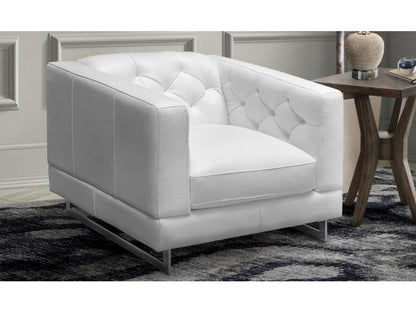 Margaret Leather Chair - Black