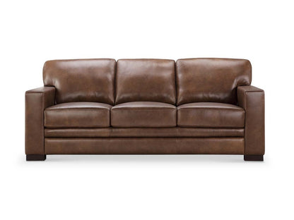 Astoria Leather Sofa - Brown
