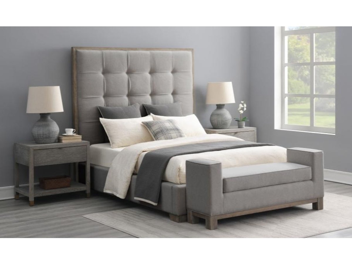 Eleanor Bench - Ivory - Queen