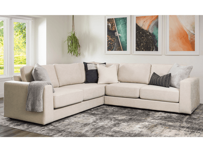 Elliot Fabric Sectional - Beige