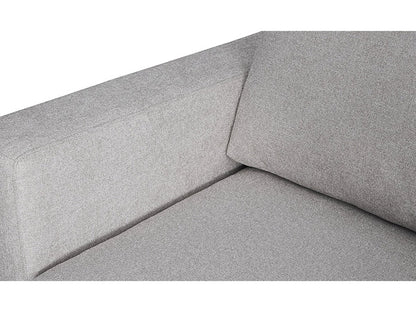 Elliot Fabric Chair - Light Gray