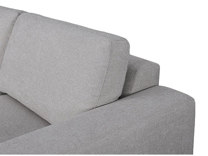 Elliot Fabric Sofa - Light Gray