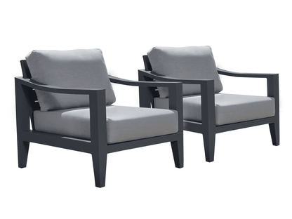 Hyland Hills Armchair (2-Pack) - Gray