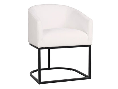 Jace Upholstered Dining Chair - White