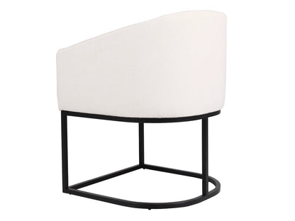 Jace Upholstered Dining Chair - White