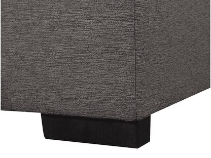 Jameson 6-pc Fabric Storage Sectional with Pullout Bed - Gray