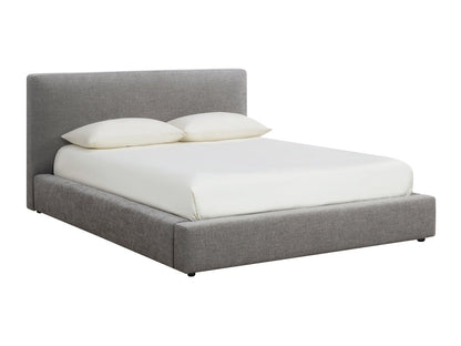 Luxe Upholstered Bed - Gray - King
