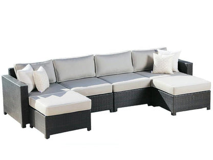 Monaco 6-piece Modular Set , Grey Default Title