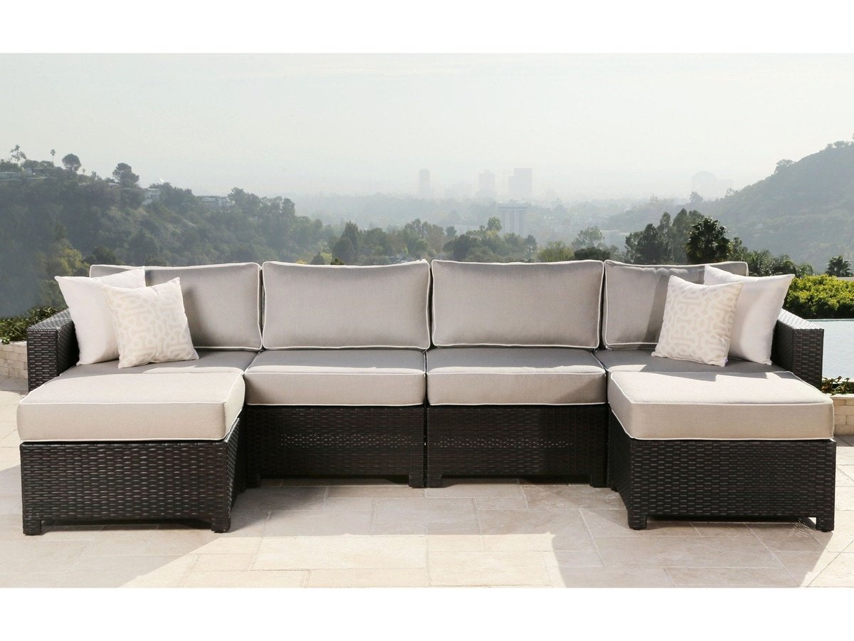 Monaco 6-piece Modular Set , Grey Default Title