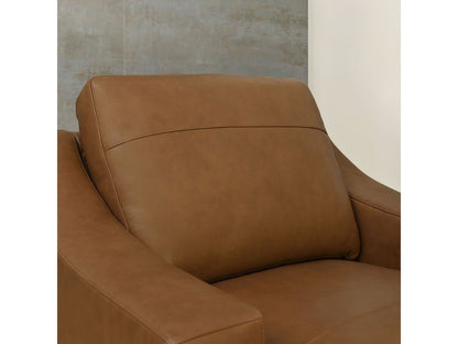 Merona Leather Sofa, Camel Default Title