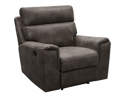 Lawrence Fabric Recliner, Espresso Default Title