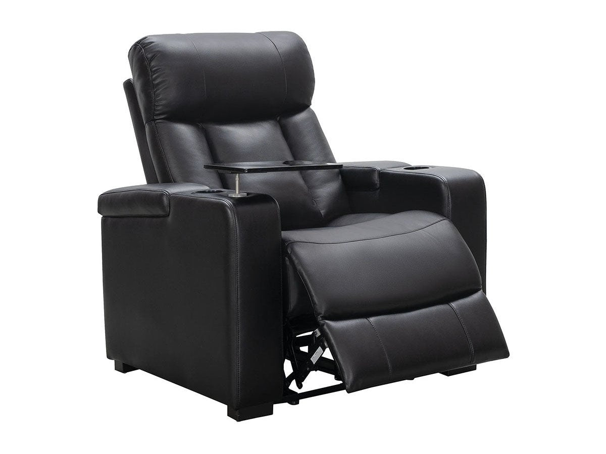 Larson Power Theater Recliner, Black Default Title
