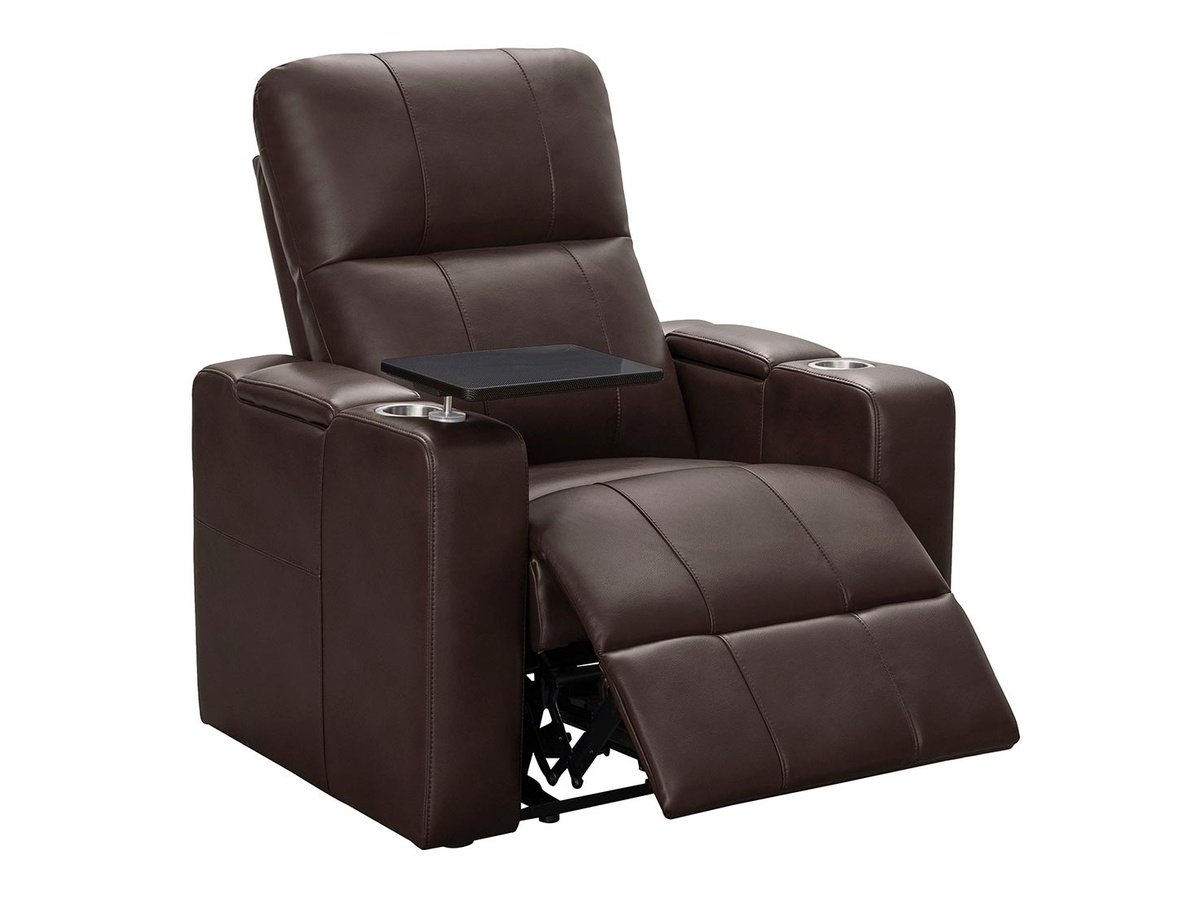 Rider Power Recliner, Brown Default Title