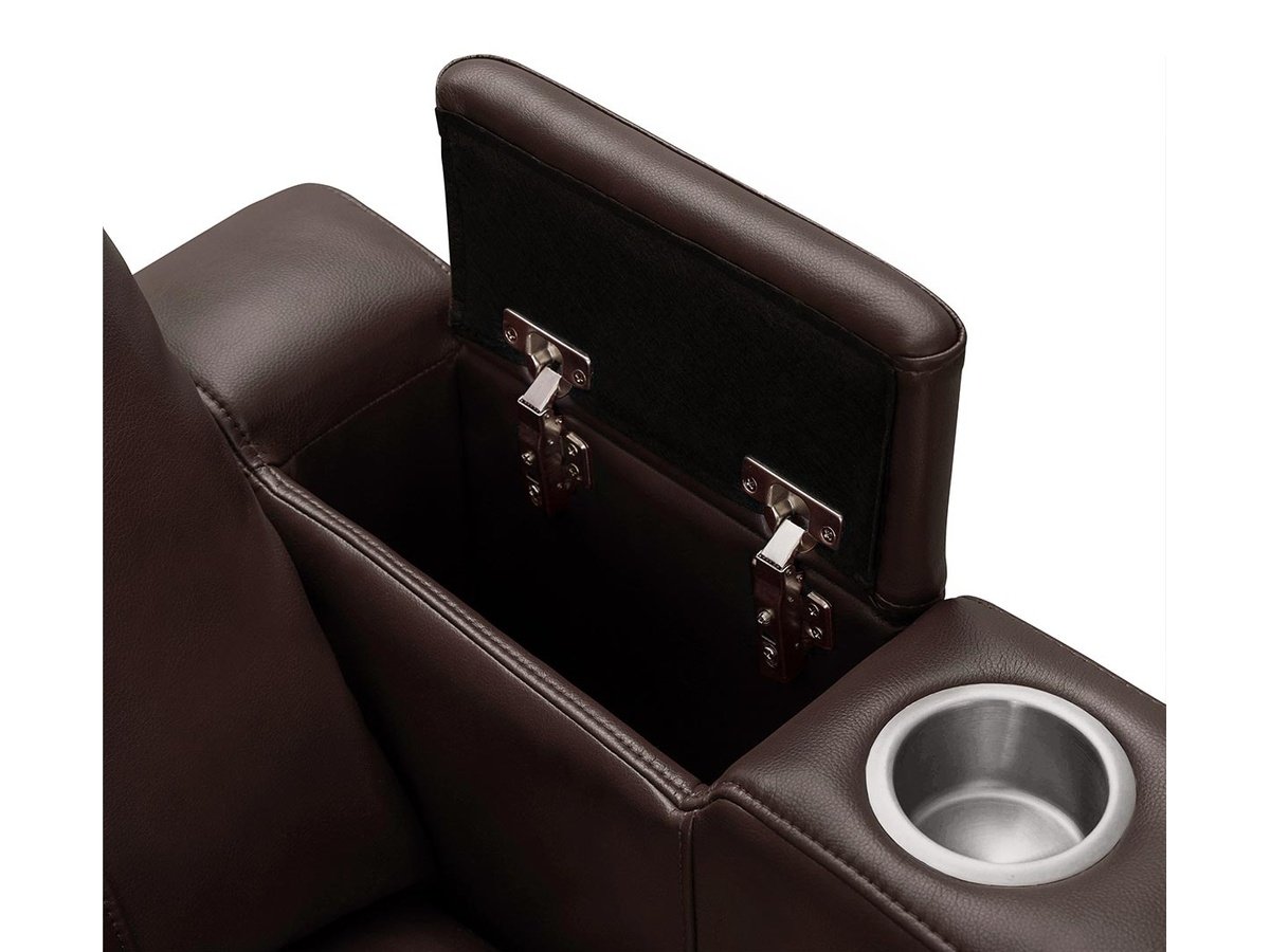 Rider Power Recliner, Brown Default Title