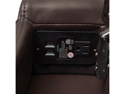 Rider Power Recliner, Brown Default Title