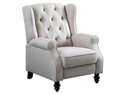 Sydney Fabric Pushback Recliner Default Title
