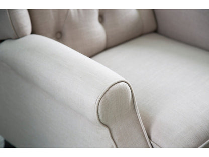 Sydney Fabric Pushback Recliner Default Title