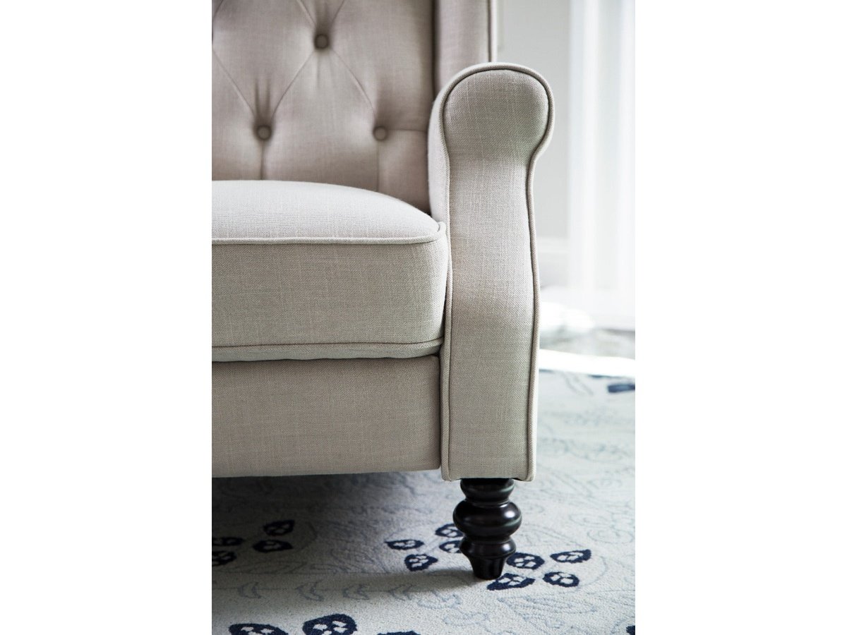 Sydney Fabric Pushback Recliner Default Title