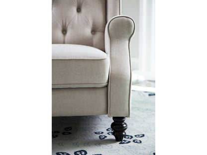 Sydney Fabric Pushback Recliner Default Title