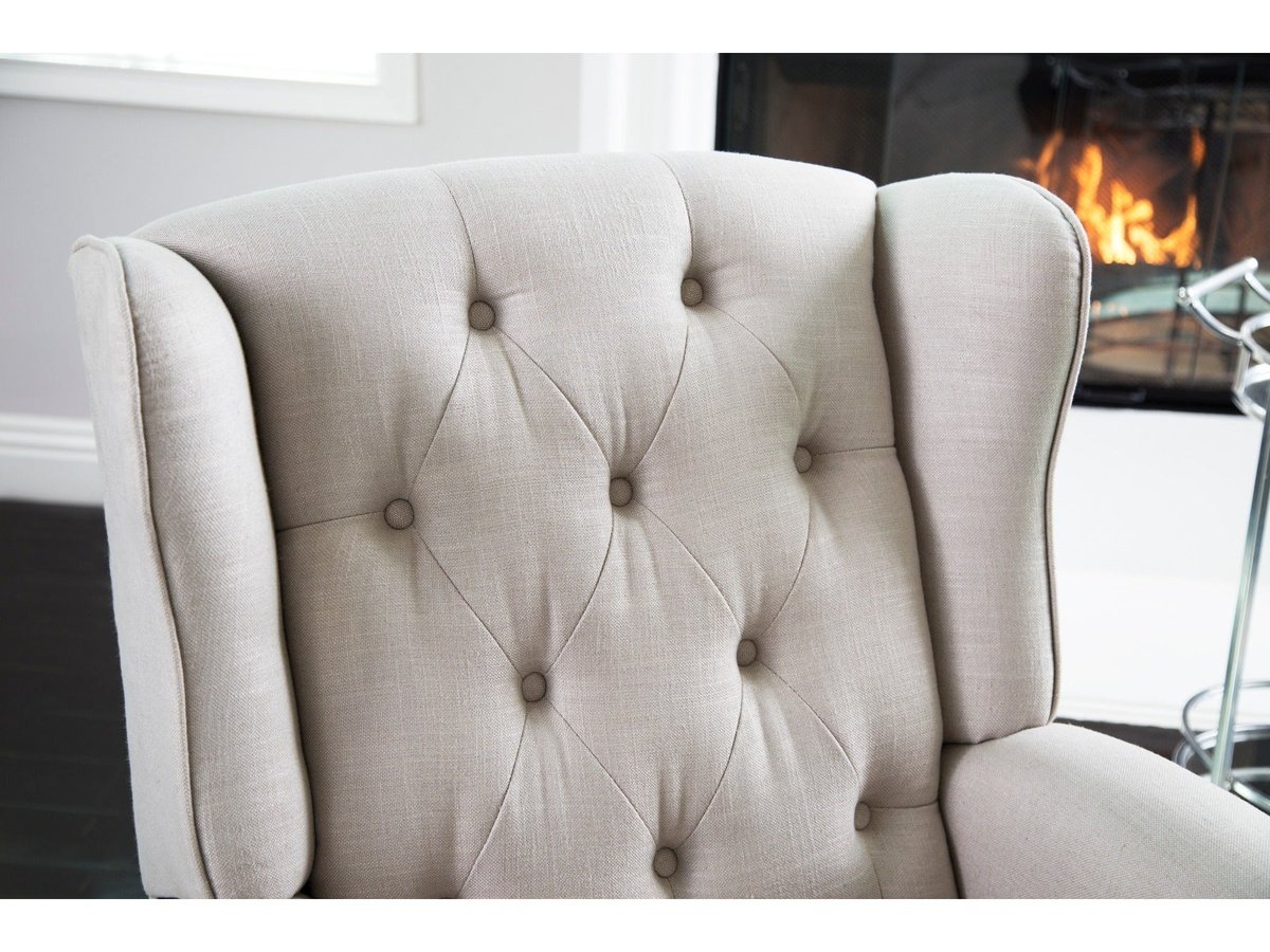 Sydney Fabric Pushback Recliner Default Title