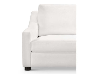 Larissa Fabric Loveseat - White